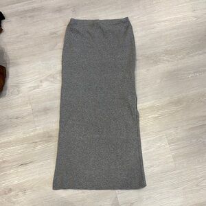 Elegant Gray Women's Skirt